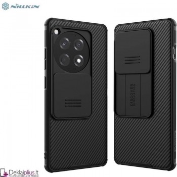 Nillkin Camshield dėklas su kameros apsauga - juodas (Oneplus 12R) Nillkin Camshield dėklas su kameros apsauga - juodas (Oneplus 12R)